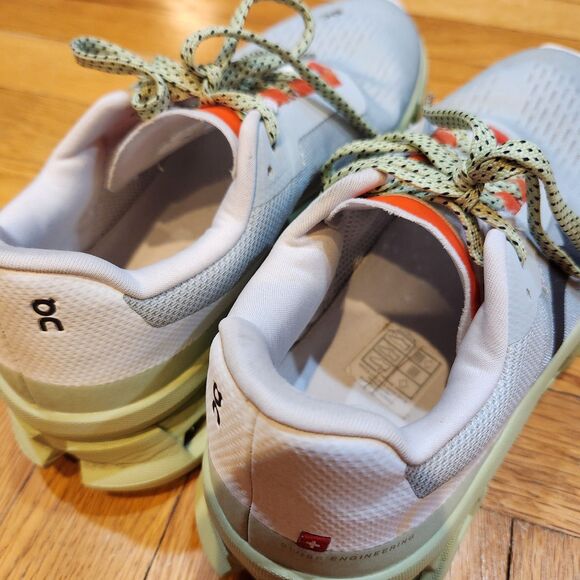 OnCloud Cloudmonster in Glacier/Meadow Excellent Condition, Sz Women's 9 - Picture 3 of 10